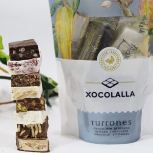 Assortiment de nougats chocolatés