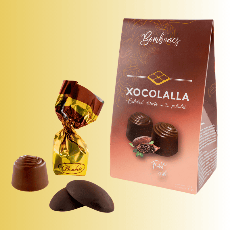 XOCOLALLA MAROC - Confiserie et chocolat - 0520118438 - Qualité et plaisir 1 Bonbon au chocolat et à la truffe