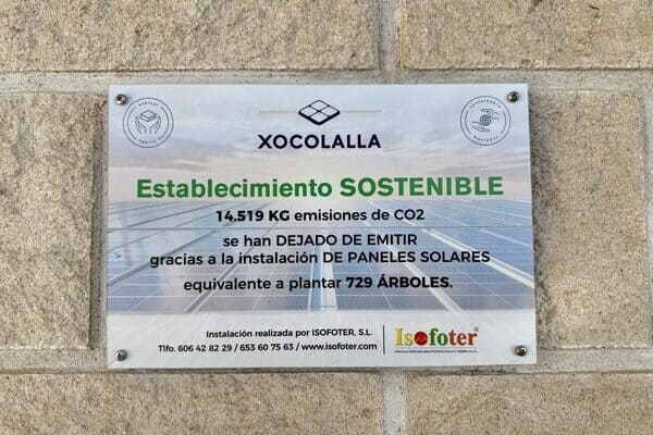 Engagement en faveur de la durabilité énergétique installation d’autoconsommation photovoltaïque chez Xocolalla