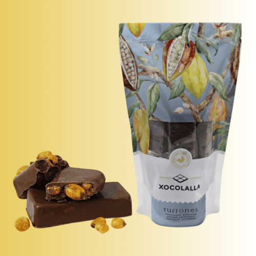 Nougat au chocolat et au maïs grillé