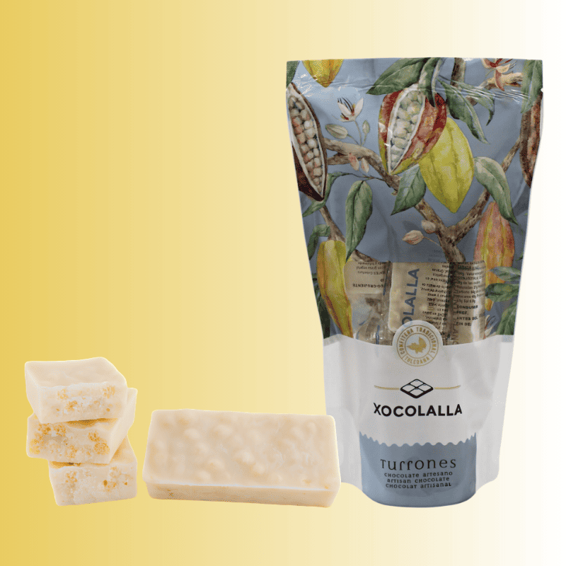 XOCOLALLA MAROC - Confiserie et chocolat - 0520118438 - Qualité et plaisir 16 Nougat croquant au chocolat blanc