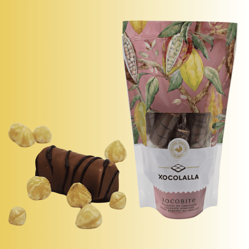 XOCOLALLA MAROC - Confiserie et chocolat - 0520118438 - Qualité et plaisir 8 Xocobite chocolat à la crème de noisette