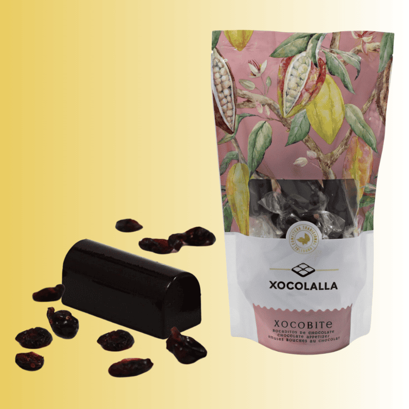 XOCOLALLA MAROC - Confiserie et chocolat - 0520118438 - Qualité et plaisir 10 Xocobite chocolat et myrtilles